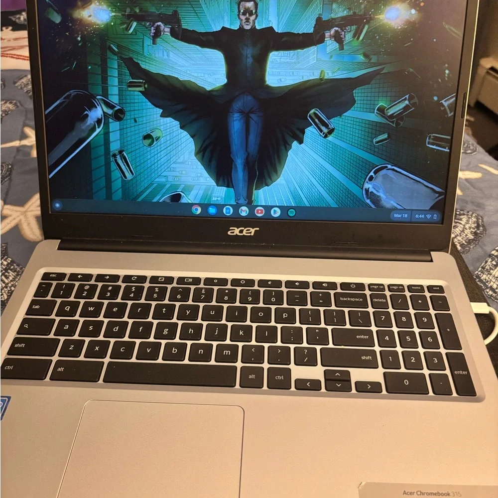 Acer Chromebook 315 - Black and Silver